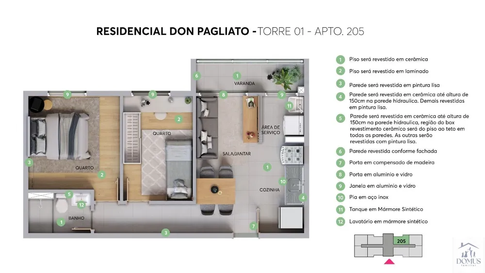 Apartamento, 2 quartos, 64 m² - Foto 4