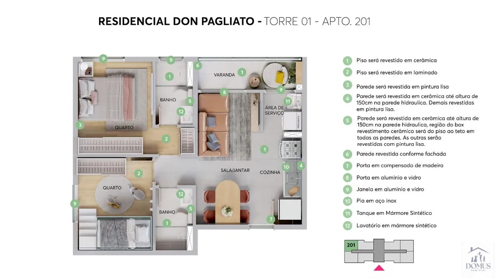 Apartamento, 2 quartos, 64 m² - Foto 5