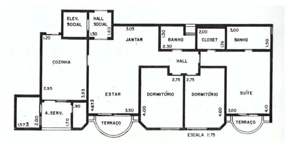 Apartamento, 3 quartos, 107 m² - Foto 1
