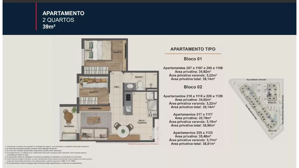 Apartamento, 2 quartos, 36 m² - Foto 21