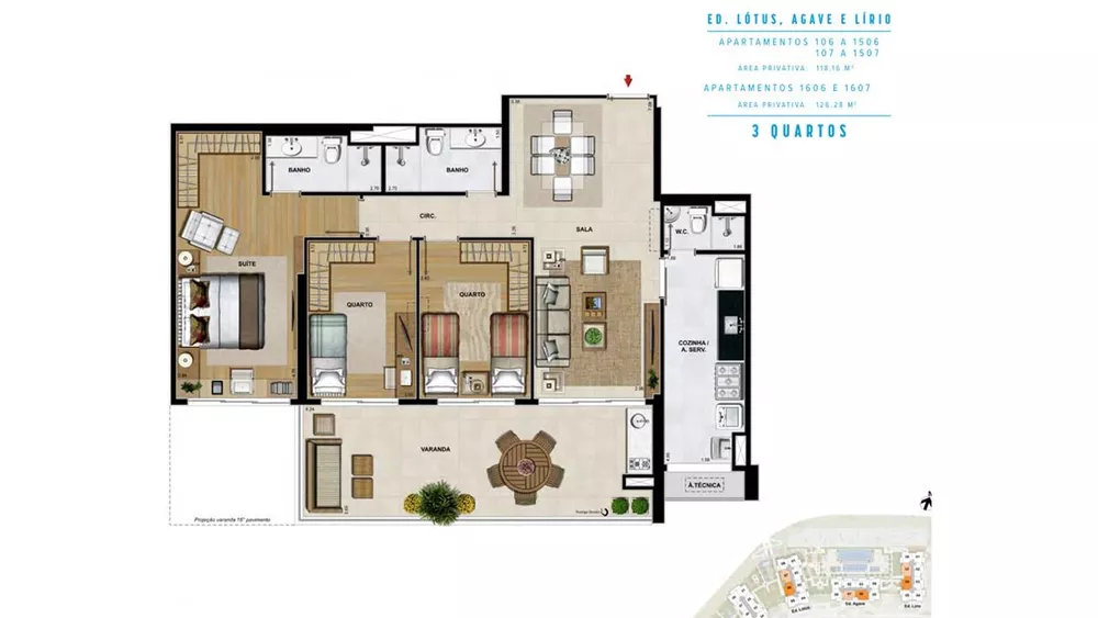Apartamento, 3 quartos, 118 m² - Foto 26