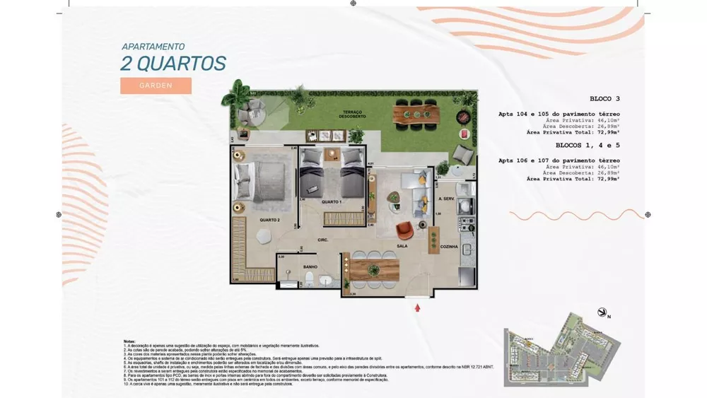 Apartamento, 2 quartos, 46 m² - Foto 27