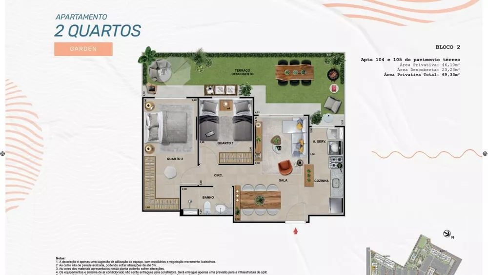 Apartamento, 2 quartos, 46 m² - Foto 26