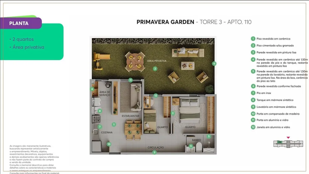 Apartamento, 2 quartos, 35 m² - Foto 23