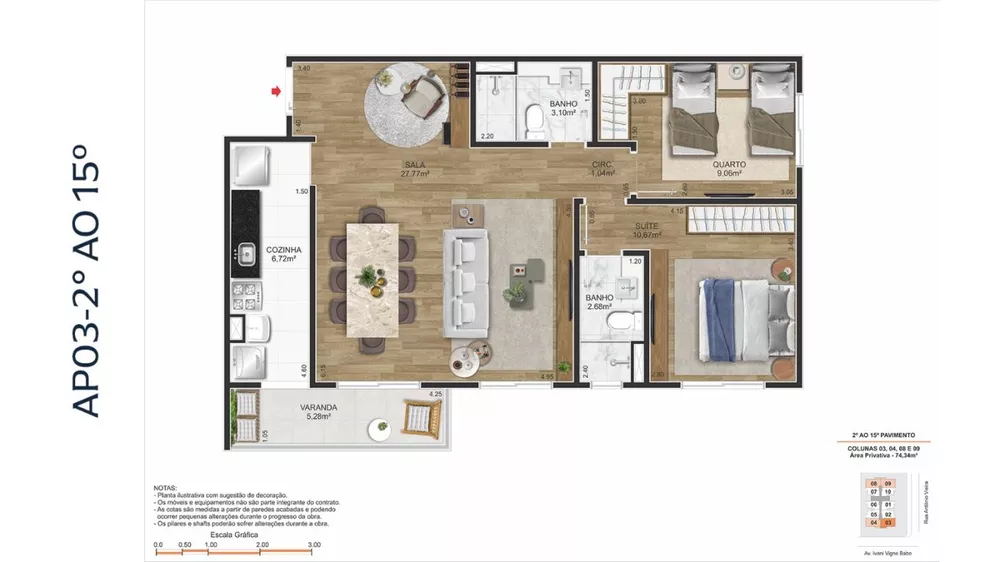 Apartamento, 2 quartos, 57 m² - Foto 20