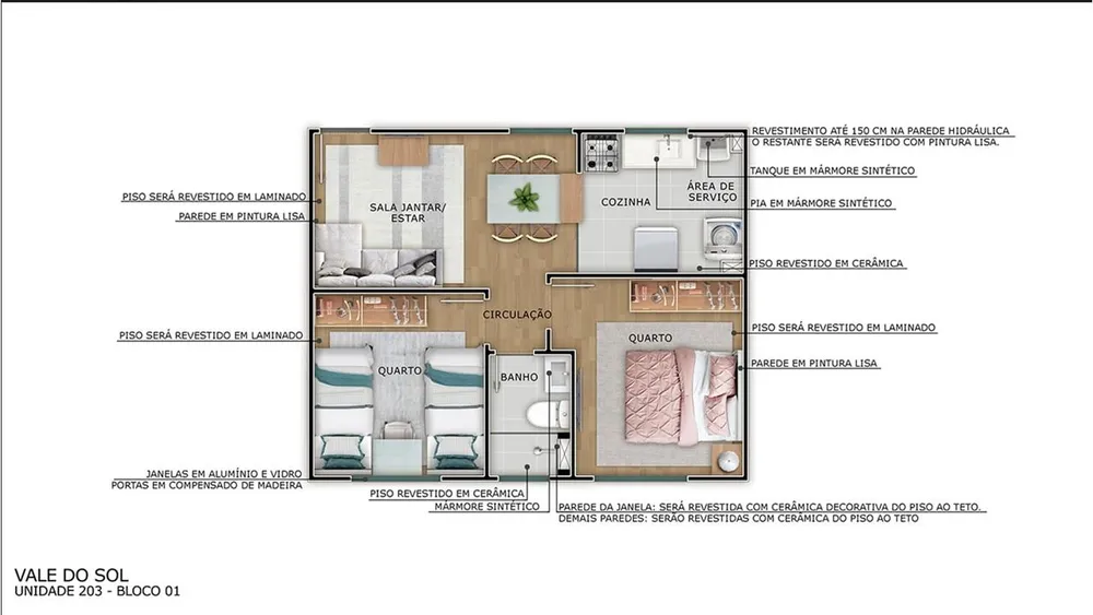 Apartamento, 2 quartos, 40 m² - Foto 5