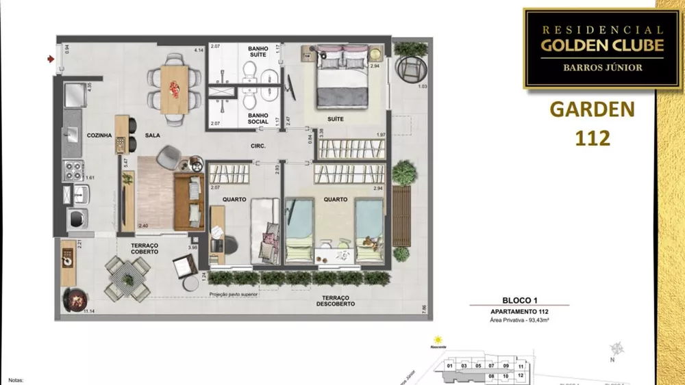 Apartamento, 3 quartos, 66 m² - Foto 32