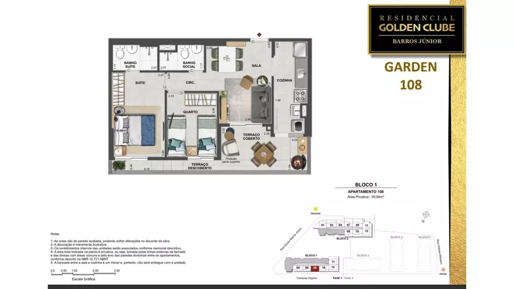 Apartamento, 3 quartos, 66 m² - Foto 29