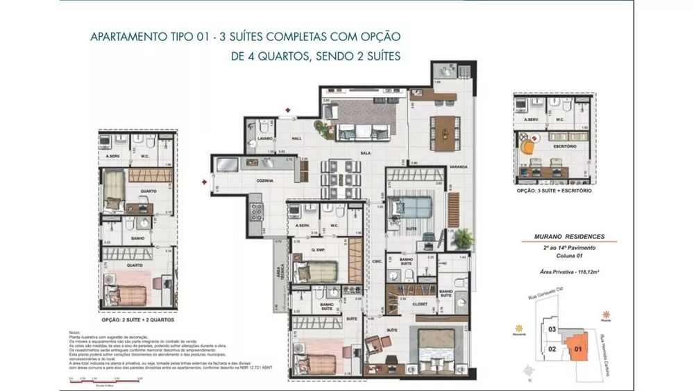 Apartamento, 3 quartos, 95 m² - Foto 17