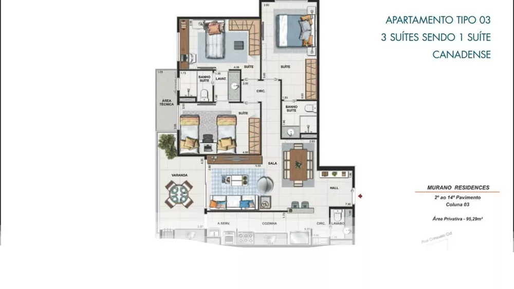 Apartamento, 3 quartos, 95 m² - Foto 21