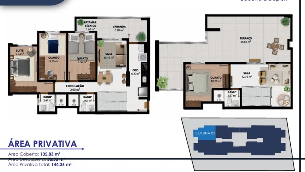 Apartamento, 2 quartos, 64 m² - Foto 29