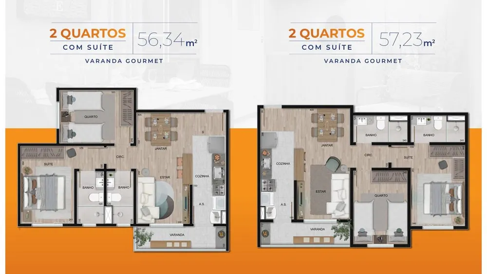 Apartamento, 2 quartos, 53 m² - Foto 18