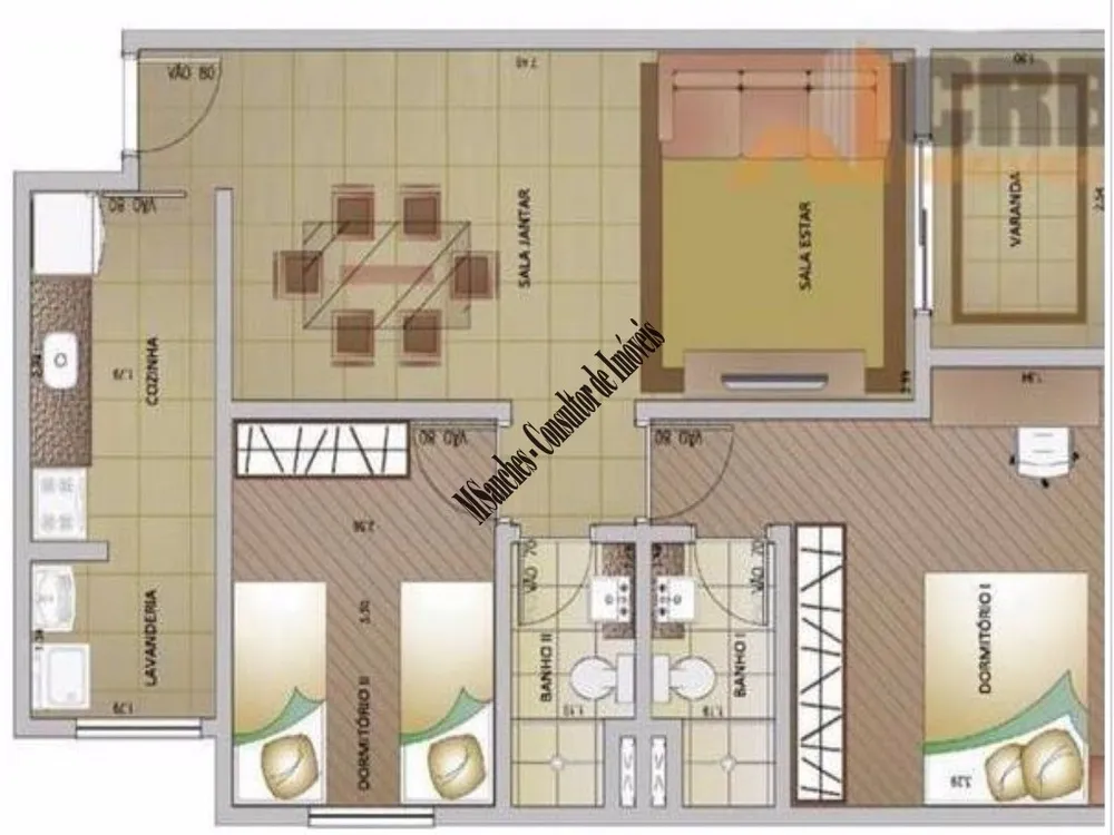 Apartamento, 2 quartos, 70 m² - Foto 4