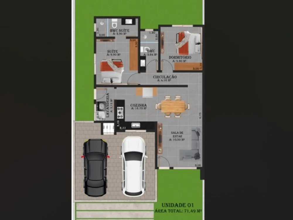 Casa, 2 quartos - Foto 2