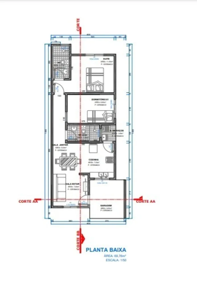 Casa, 2 quartos - Foto 4