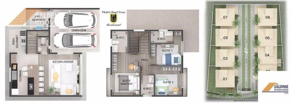Casa, 3 quartos, 115 m² - Foto 2