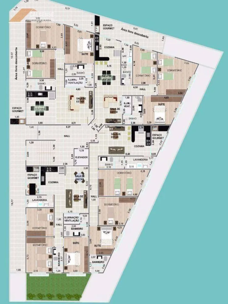 Apartamento, 3 quartos, 90 m² - Foto 14
