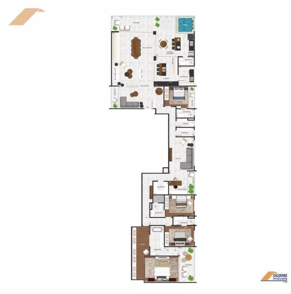 Apartamento, 3 quartos, 138 m² - Foto 5