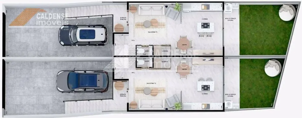 Casa, 2 quartos, 75 m² - Foto 3