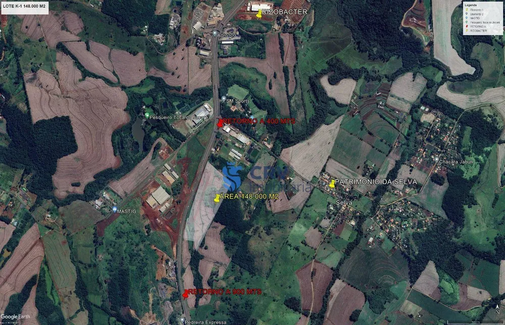 Terreno, 15 hectares - Foto 2