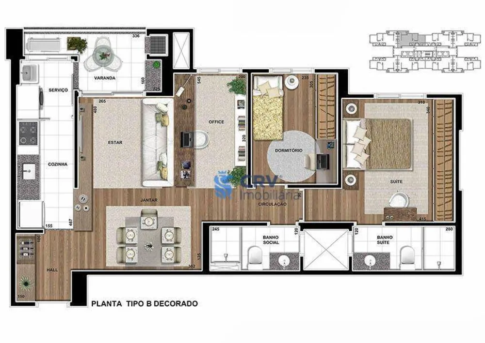 Apartamento, 3 quartos, 75 m² - Foto 3