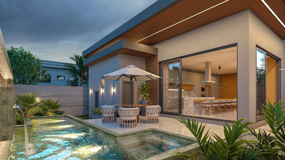 Casa de Condomínio à venda com 4 quartos, 317m² - Foto 1