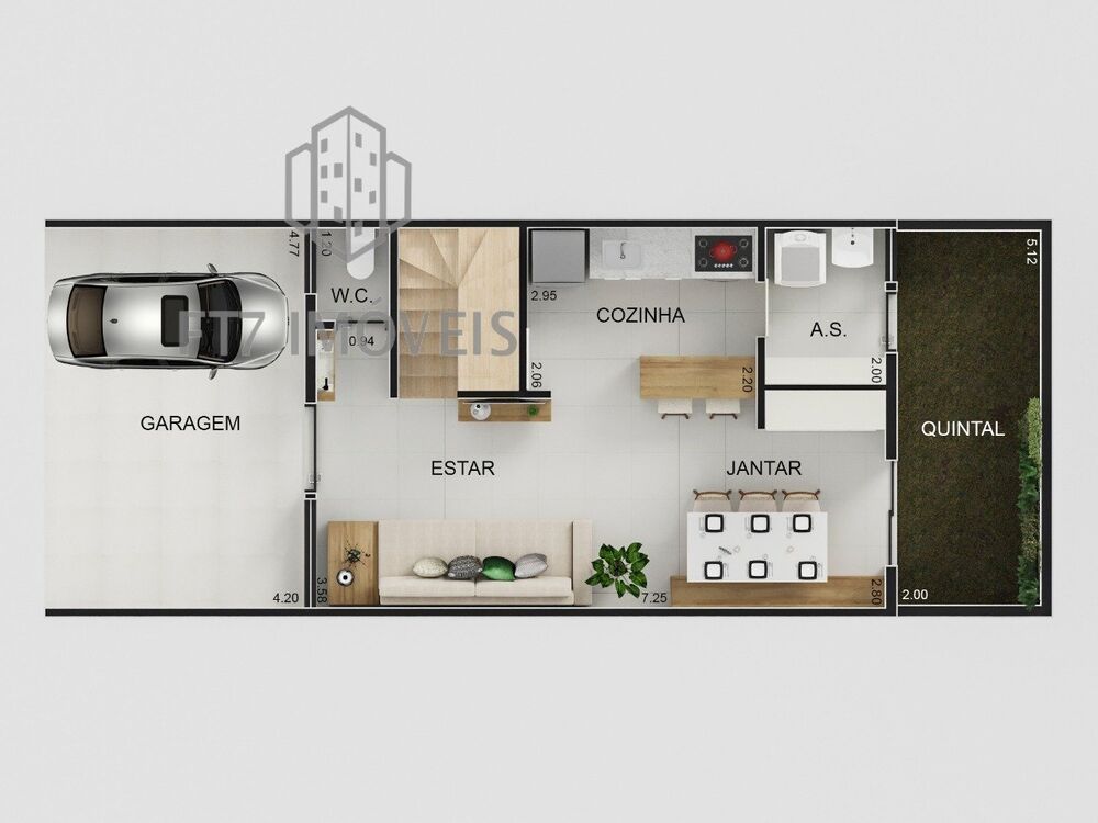 Casa, 3 quartos, 105 m² - Foto 10