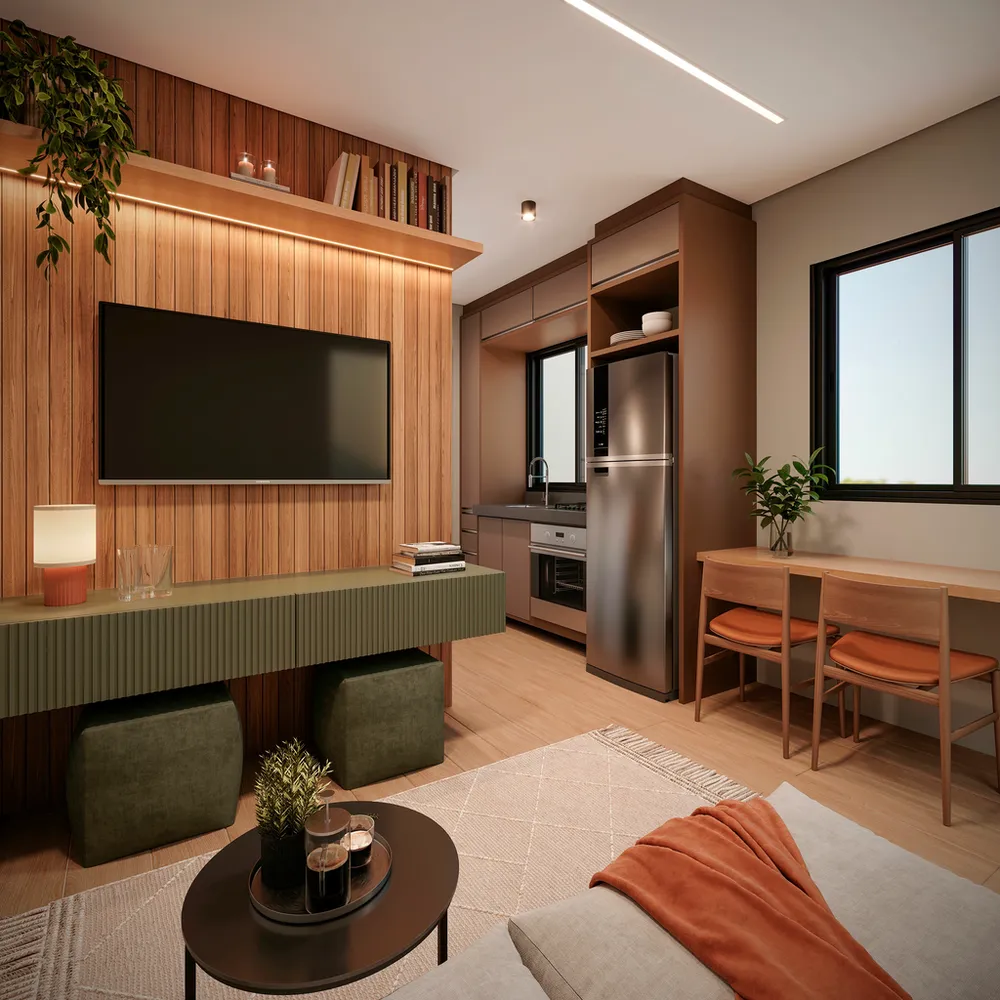 Apartamento, 1 quarto, 25 m² - Foto 2