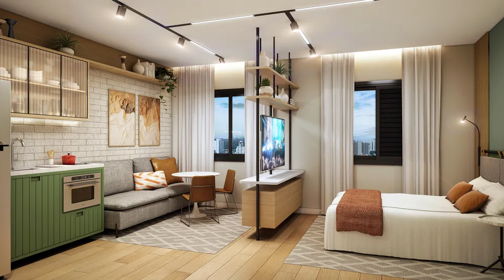 Apartamento, 1 quarto, 24 m² - Foto 3
