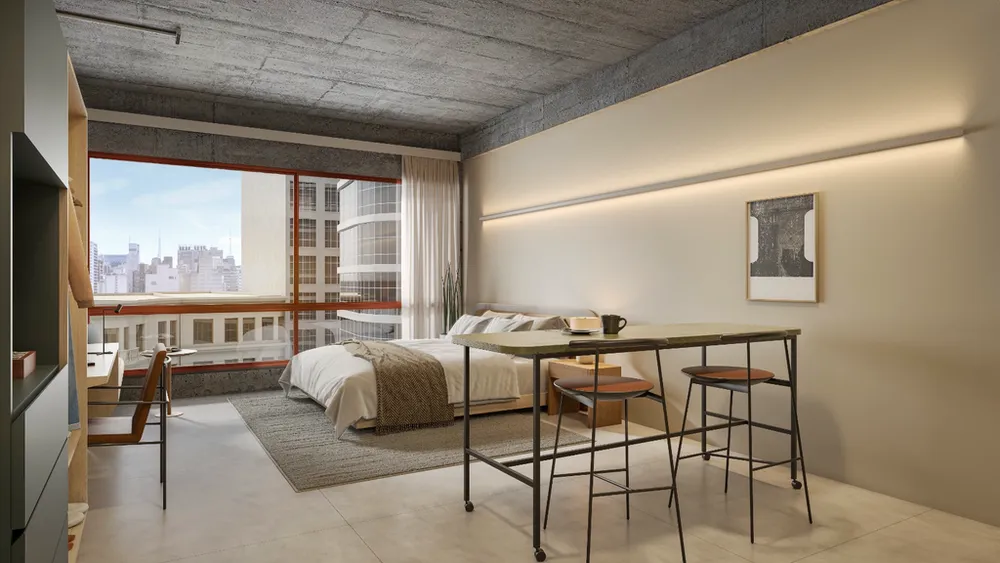 Apartamento, 1 quarto, 33 m² - Foto 3