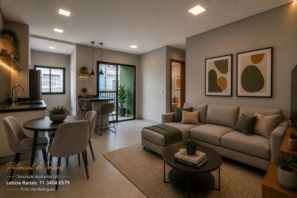 Apartamento, 2 quartos, 45 m² - Foto 2