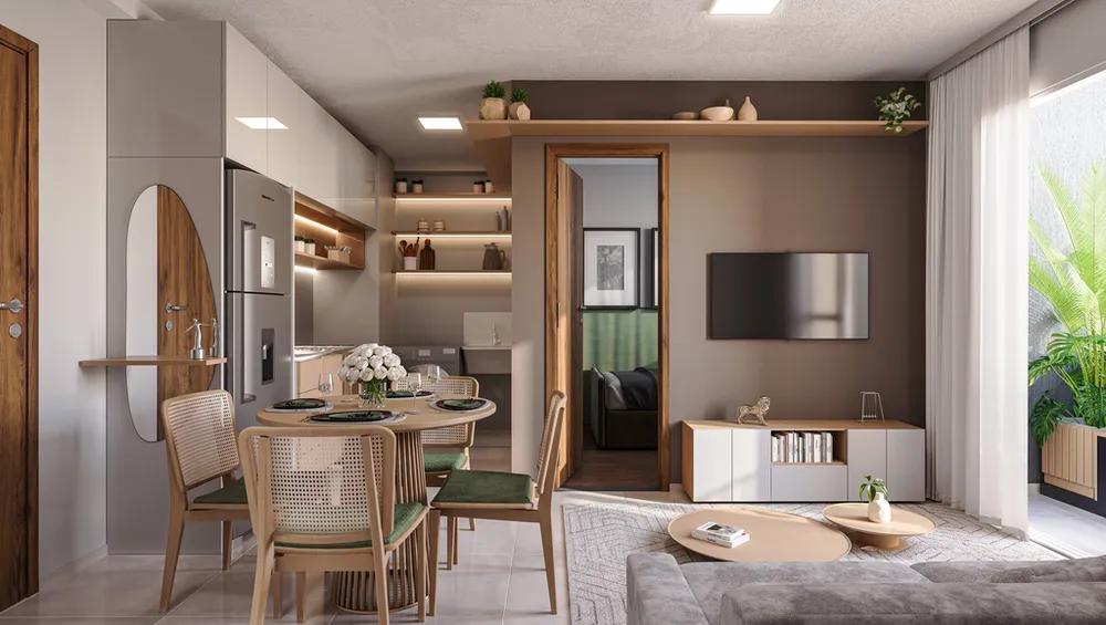 Apartamento, 2 quartos, 35 m² - Foto 1