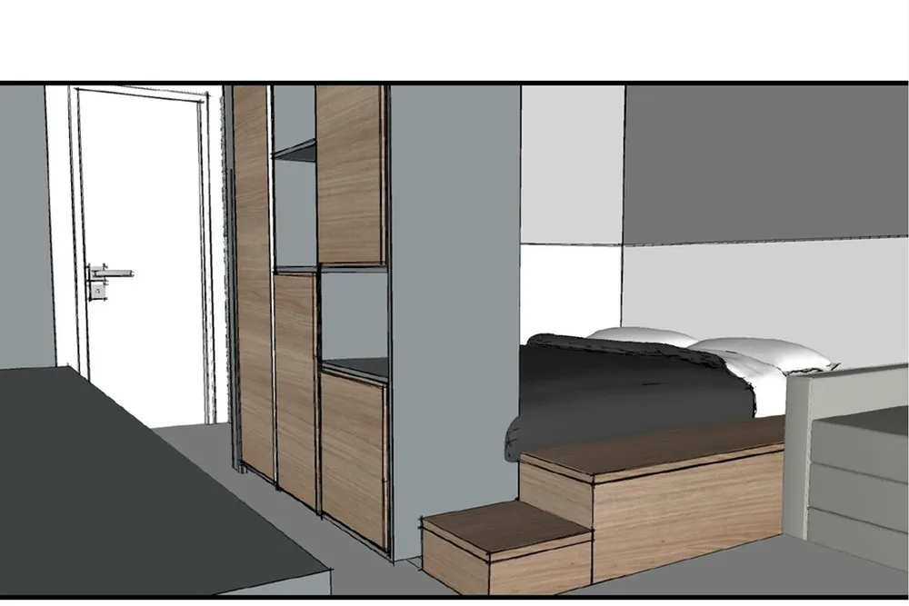 Apartamento, 1 quarto, 25 m² - Foto 1