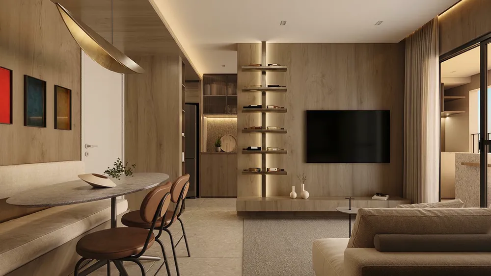 Apartamento, 3 quartos, 100 m² - Foto 1