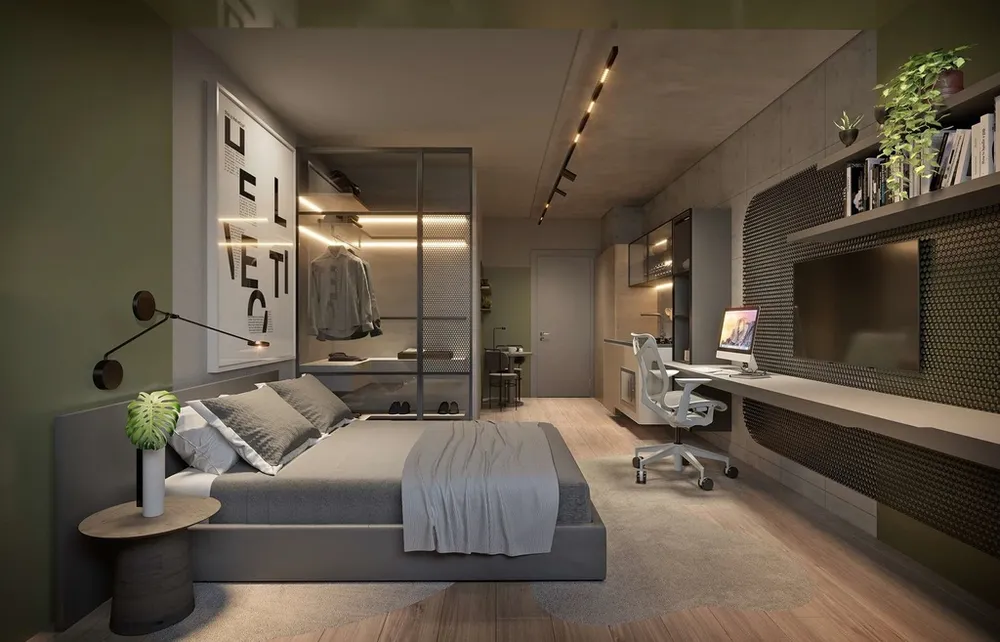 Apartamento, 1 quarto, 27 m² - Foto 2