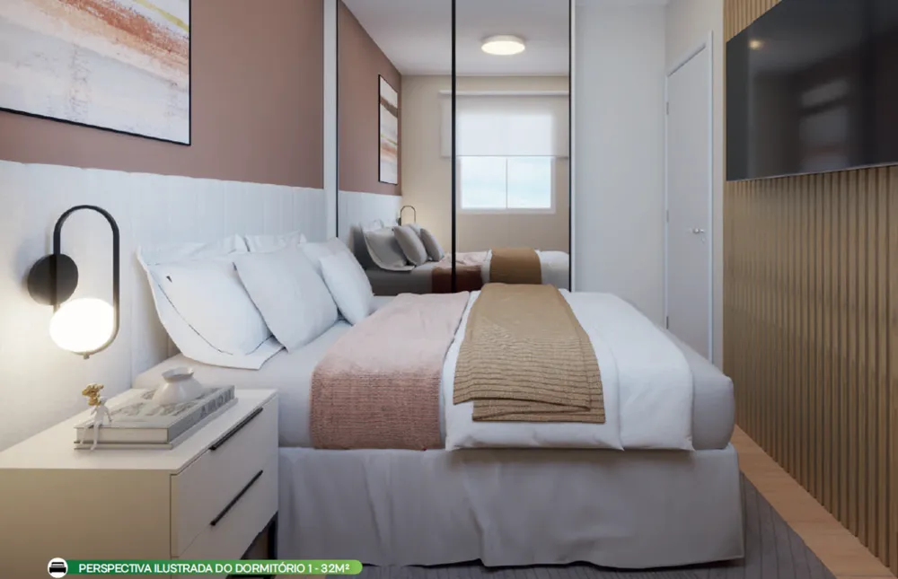 Apartamento, 2 quartos, 32 m² - Foto 2