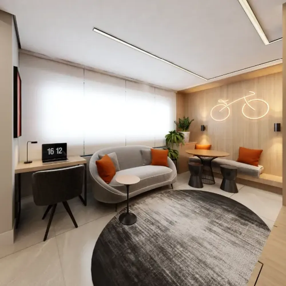 Apartamento, 2 quartos, 32 m² - Foto 2