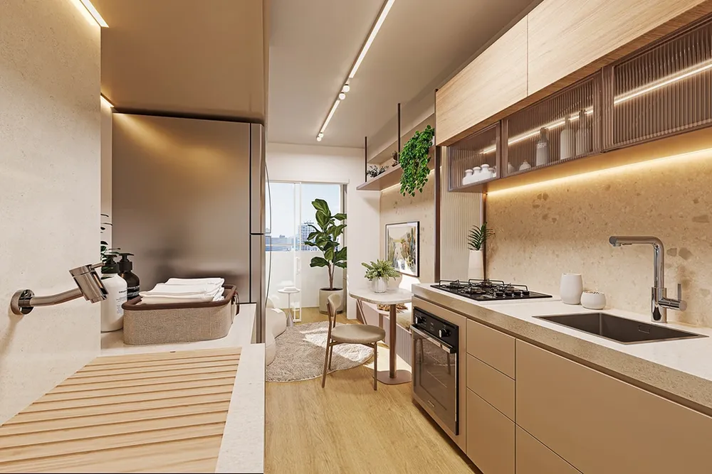 Apartamento, 1 quarto, 26 m² - Foto 2