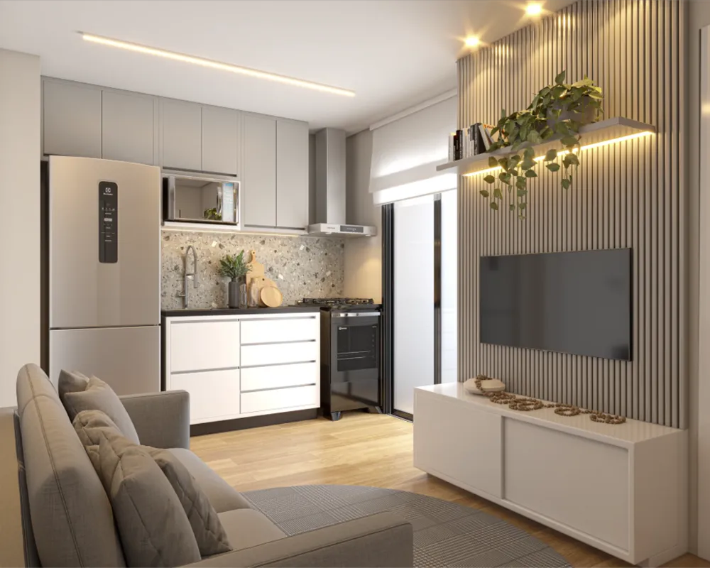 Apartamento, 1 quarto, 17 m² - Foto 1