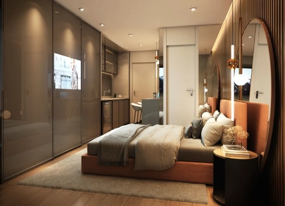 Apartamento, 1 quarto, 28 m² - Foto 3