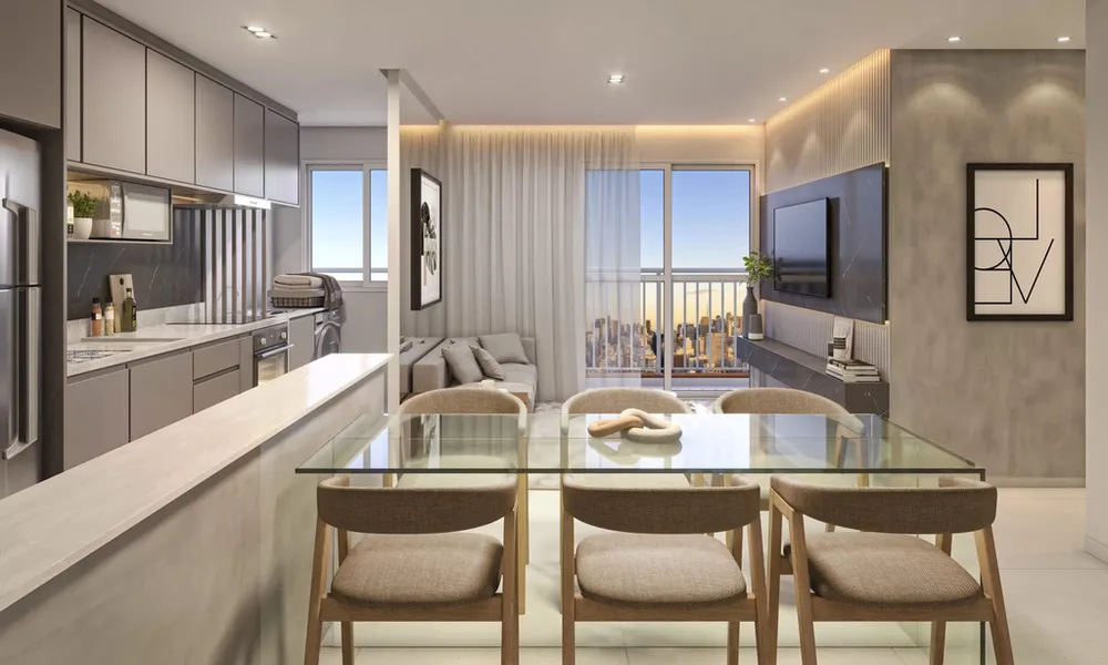 Apartamento, 2 quartos, 45 m² - Foto 3