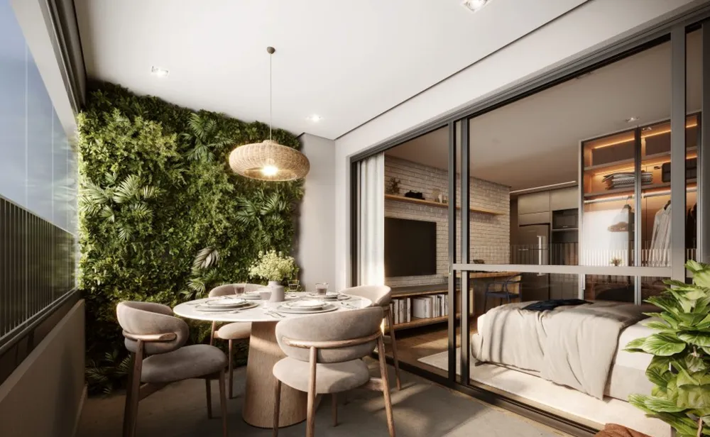 Apartamento, 1 quarto, 33 m² - Foto 2
