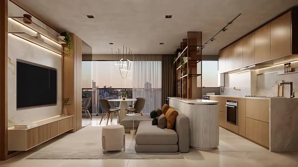 Apartamento, 2 quartos, 132 m² - Foto 2