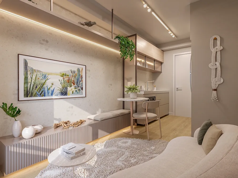 Apartamento, 1 quarto, 31 m² - Foto 1