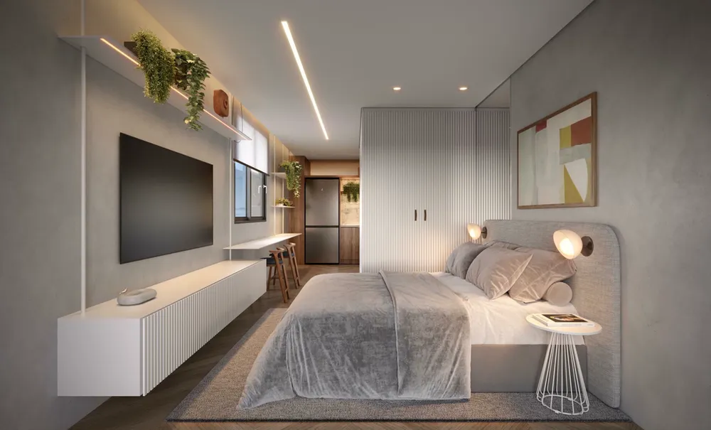 Apartamento, 1 quarto, 52 m² - Foto 2