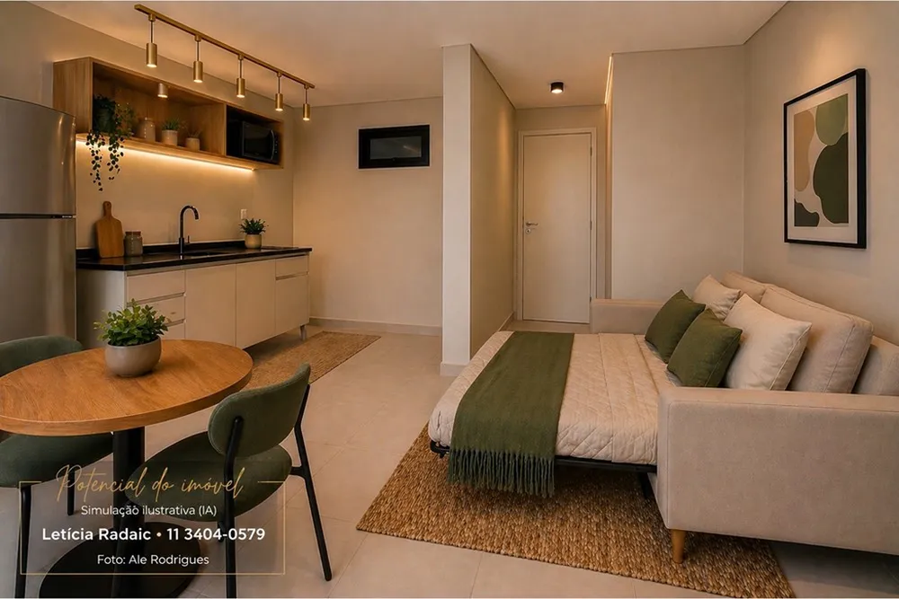 Apartamento, 1 quarto, 46 m² - Foto 2