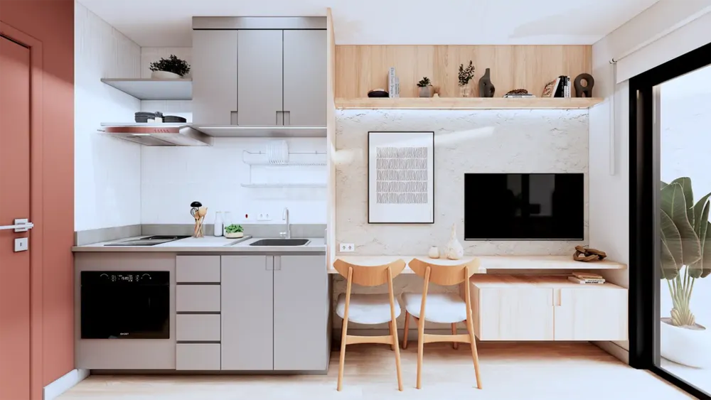 Apartamento, 1 quarto, 34 m² - Foto 3