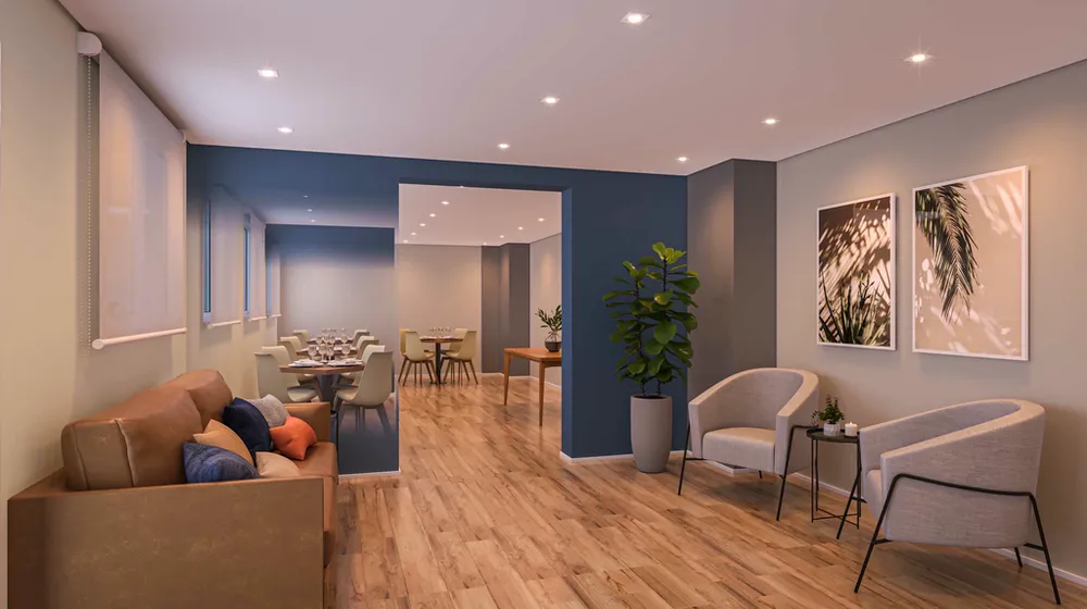 Apartamento, 2 quartos, 34 m² - Foto 2