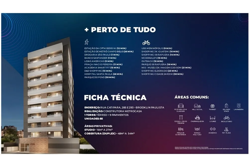 Apartamento, 1 quarto, 24 m² - Foto 3