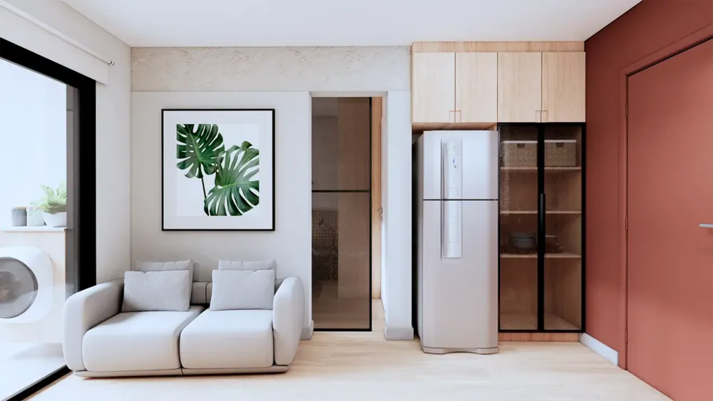Apartamento, 1 quarto, 25 m² - Foto 2